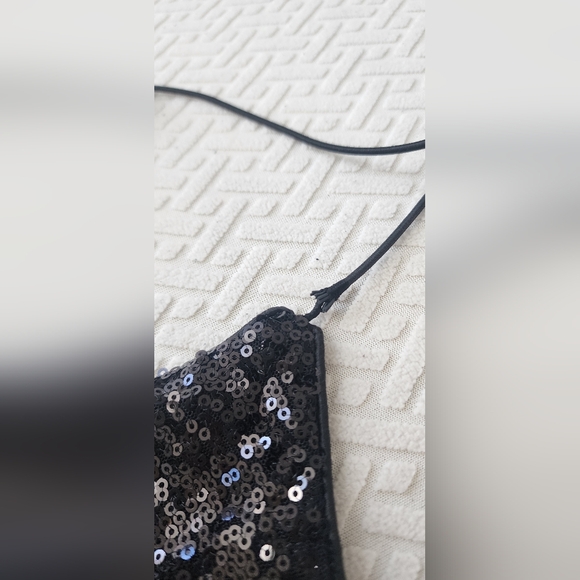 Tobi Black Sequins Mini Dress in Medium! - Picture 7 of 9